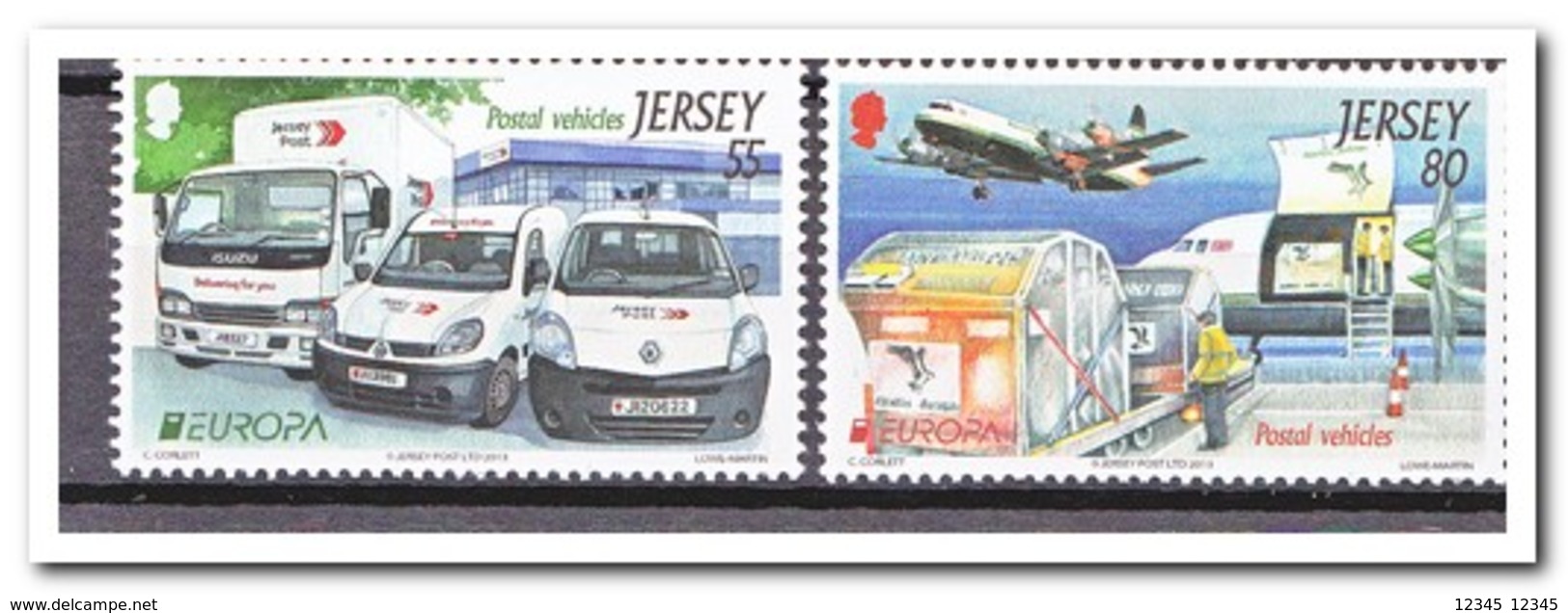 Jersey 2013, Postfris MNH, Europe, Transport - Jersey