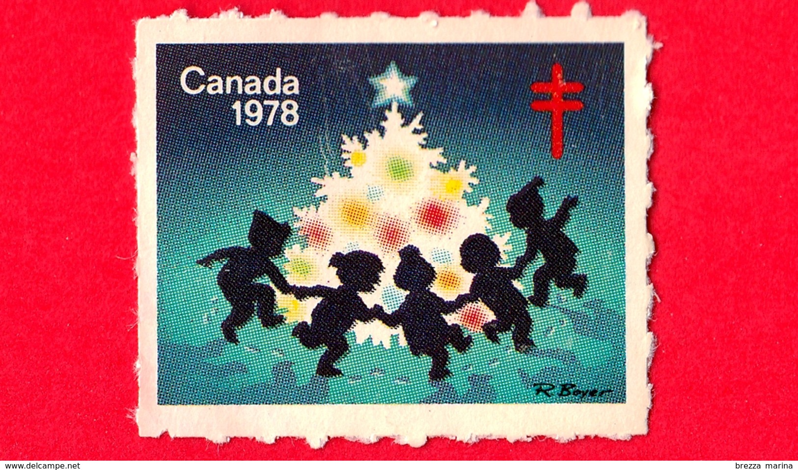 CANADA - Usato - 1978 - Cinderella - Etichetta Di Fantasia - Tubercolosi - TBC - Etichette Di Fantasia