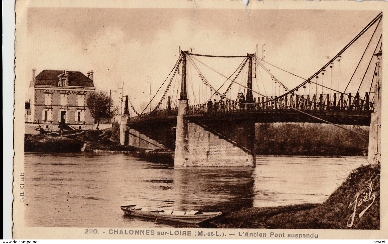 CHALONNES Sur Loire - L'Ancien Pont Suspendu - Chalonnes Sur Loire