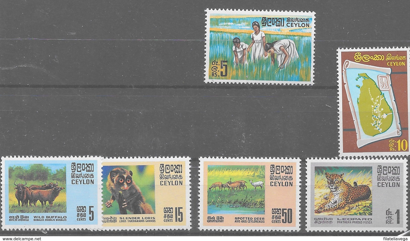 3 Series De Ceilán Nº Yvert 411, 412 Y 413/16 ** - Sri Lanka (Ceilán) (1948-...)