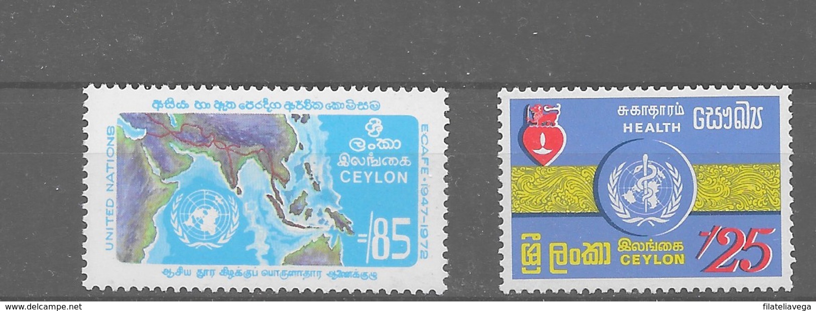 2 Series De Ceilán Nº Yvert 441 Y 442 ** - Sri Lanka (Ceilán) (1948-...)