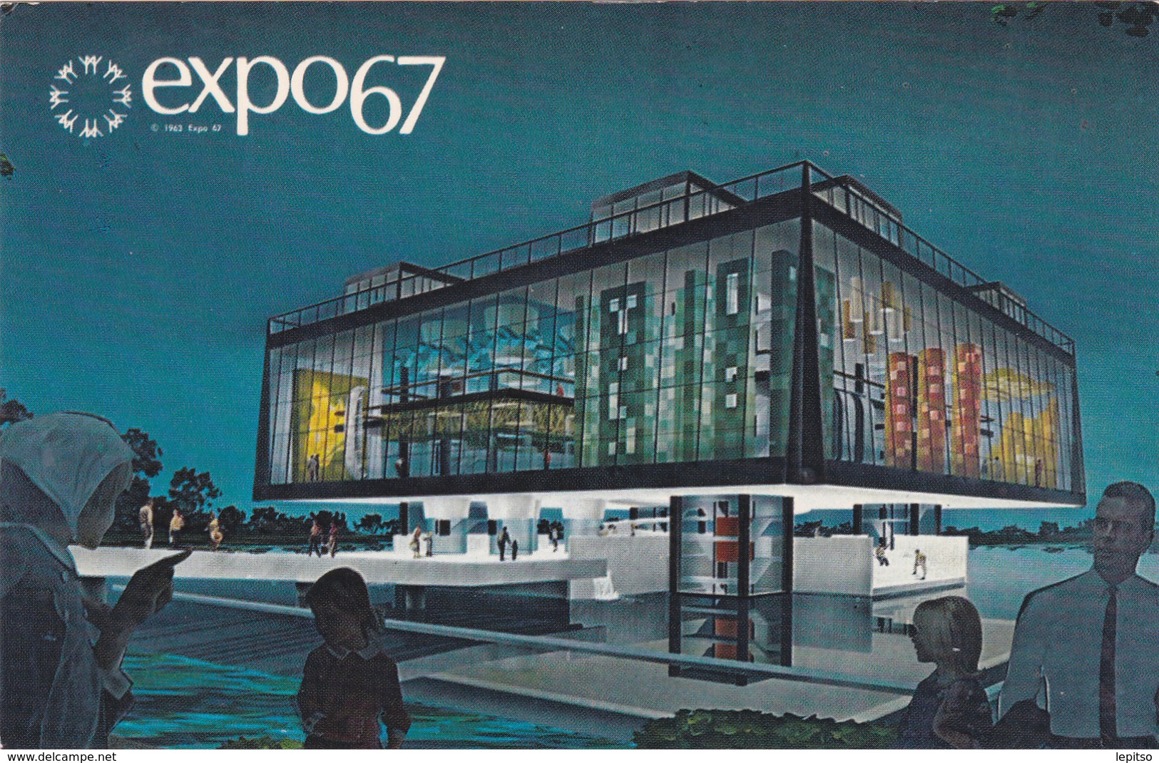 MONTREAL "Expo67" Pavillon De La Province Du QUEBEC  Non-écrite  Voir Scans  Scans - Montreal