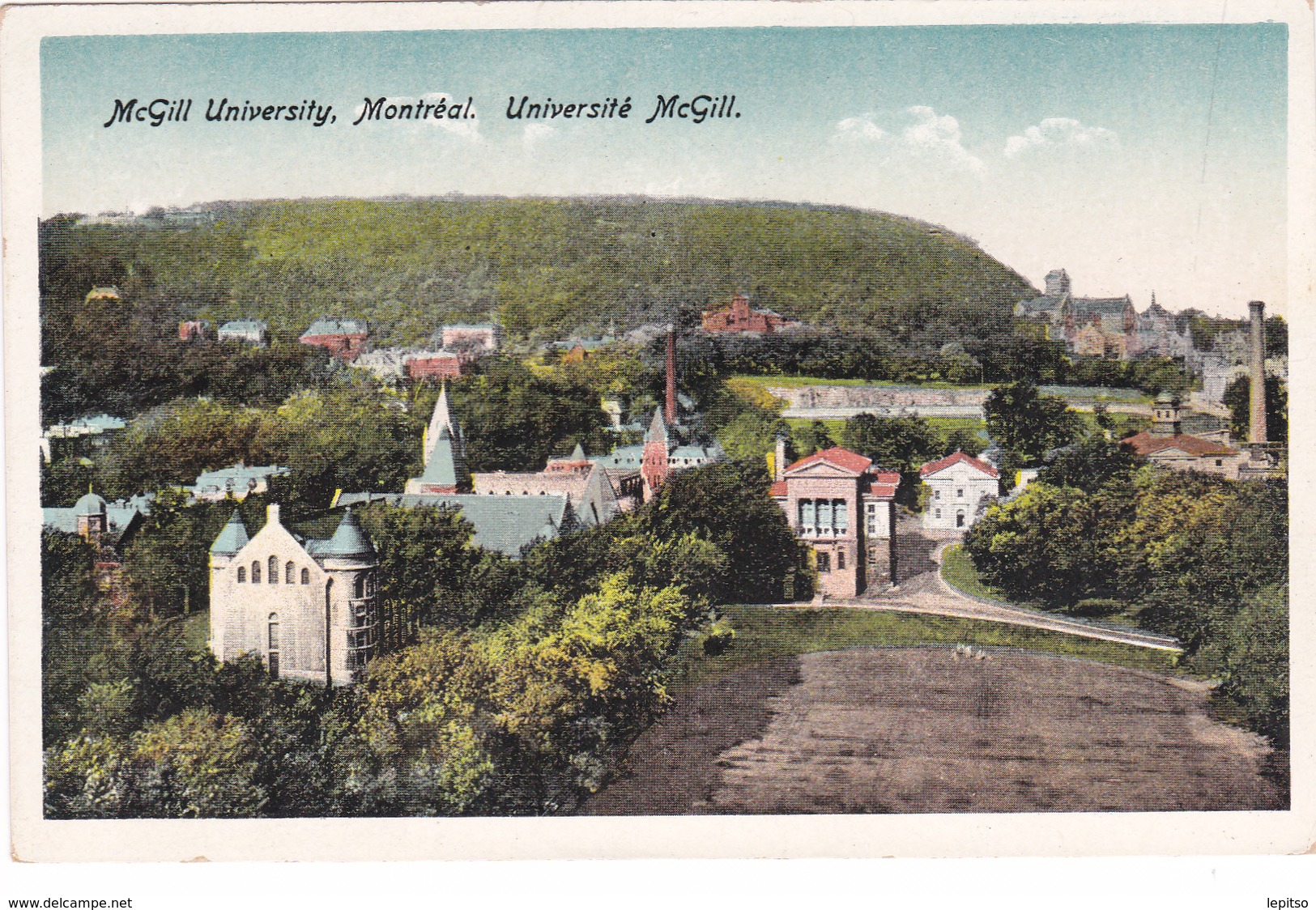 MONTREAL +/-1910  "McGill University - Université McGill" "  Voir Scans - Montreal