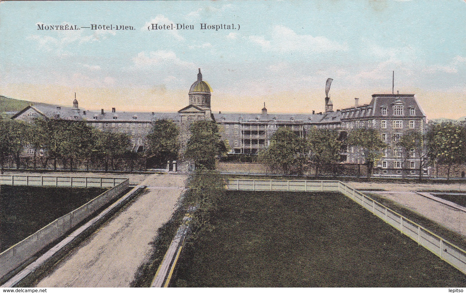 MONTREAL +/- 1910  " Hôtel-Dieu -   Hotel-Dieu Hospital  " "    Voir Scans - Montreal
