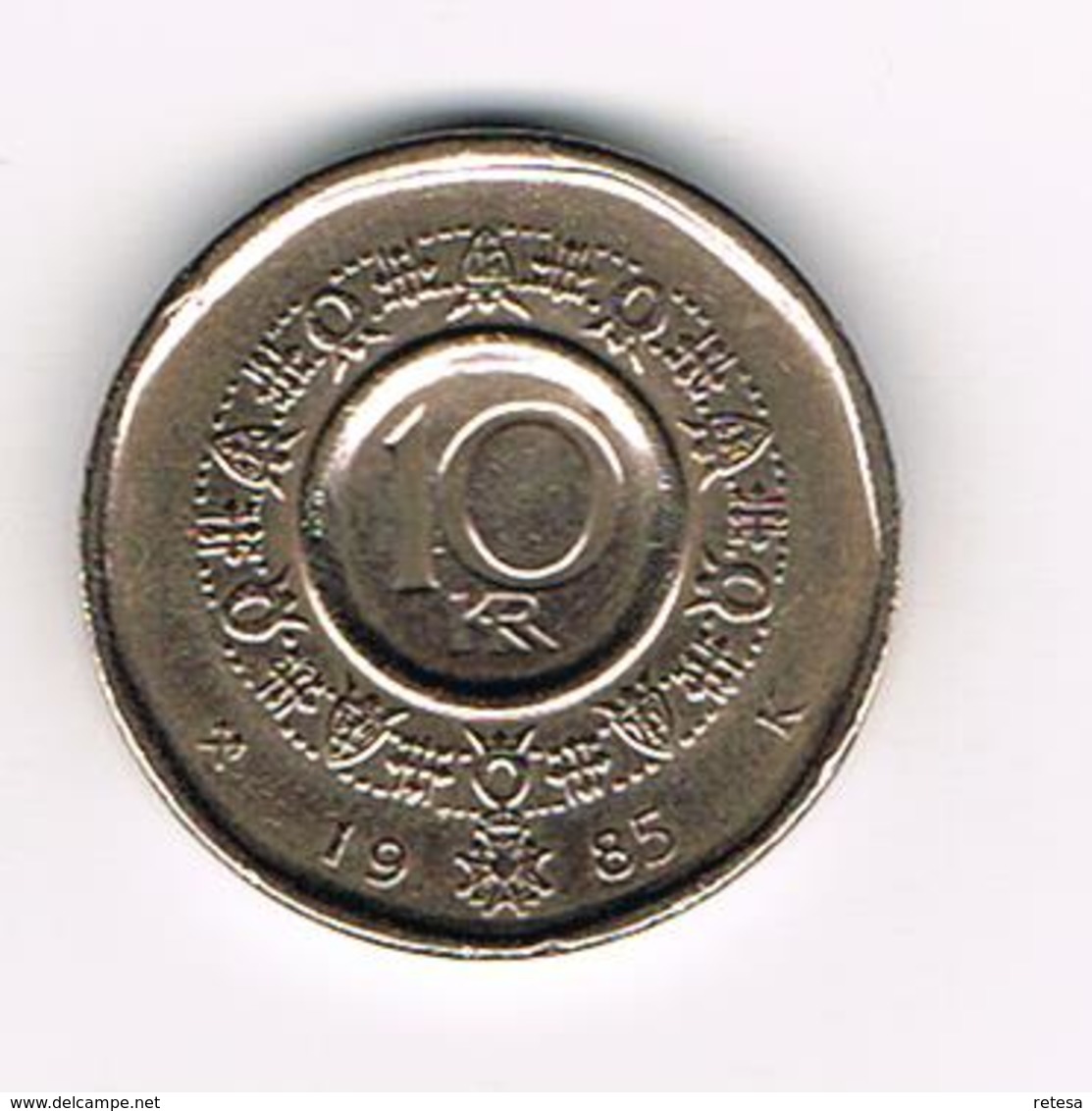 &  NOORWEGEN  10 KRONER 1985 - Norvège