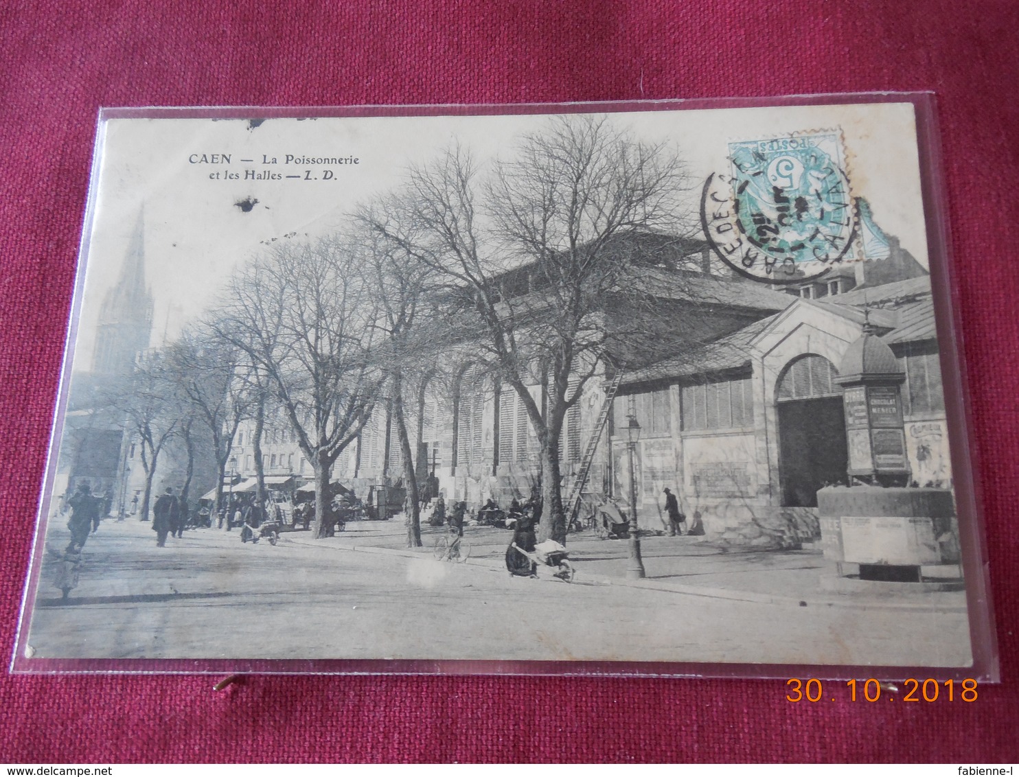 CPA - Caen - La Poissonnerie Et Les Halles - Caen