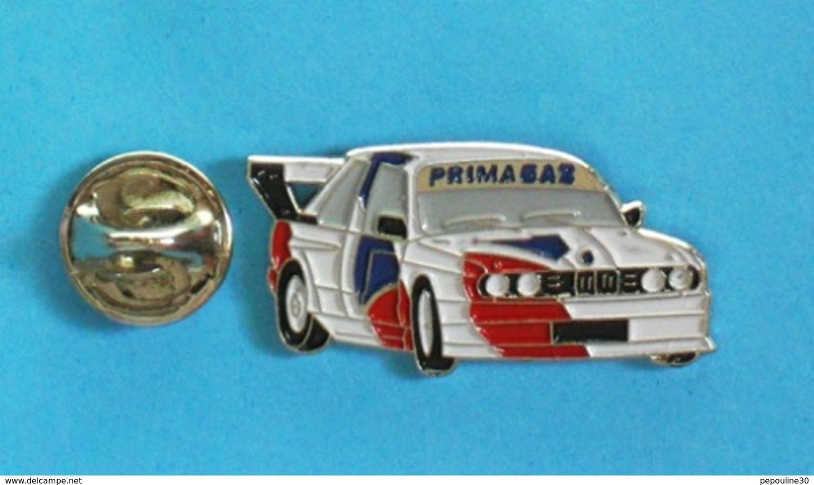 1 PIN'S //   ** SUPERTOURISME / BMW M3 / PRIMAGAZ ** - BMW