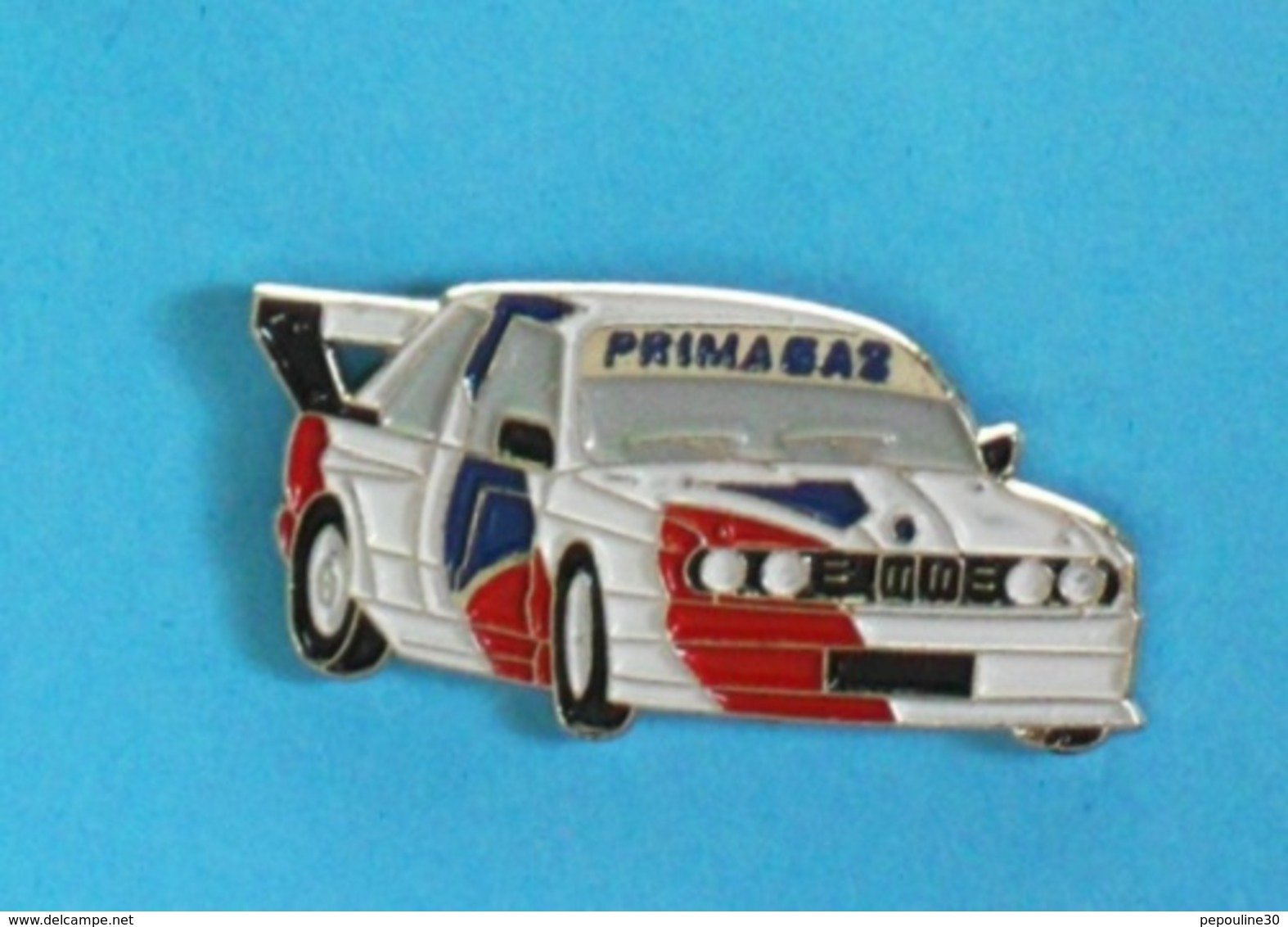 1 PIN'S //   ** SUPERTOURISME / BMW M3 / PRIMAGAZ ** - BMW