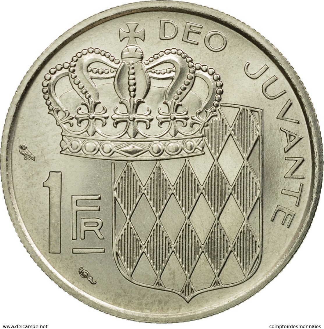 Monnaie, Monaco, Rainier III, Franc, 1974, FDC, Nickel, Gadoury:150, KM:140 - 1960-2001 Nouveaux Francs