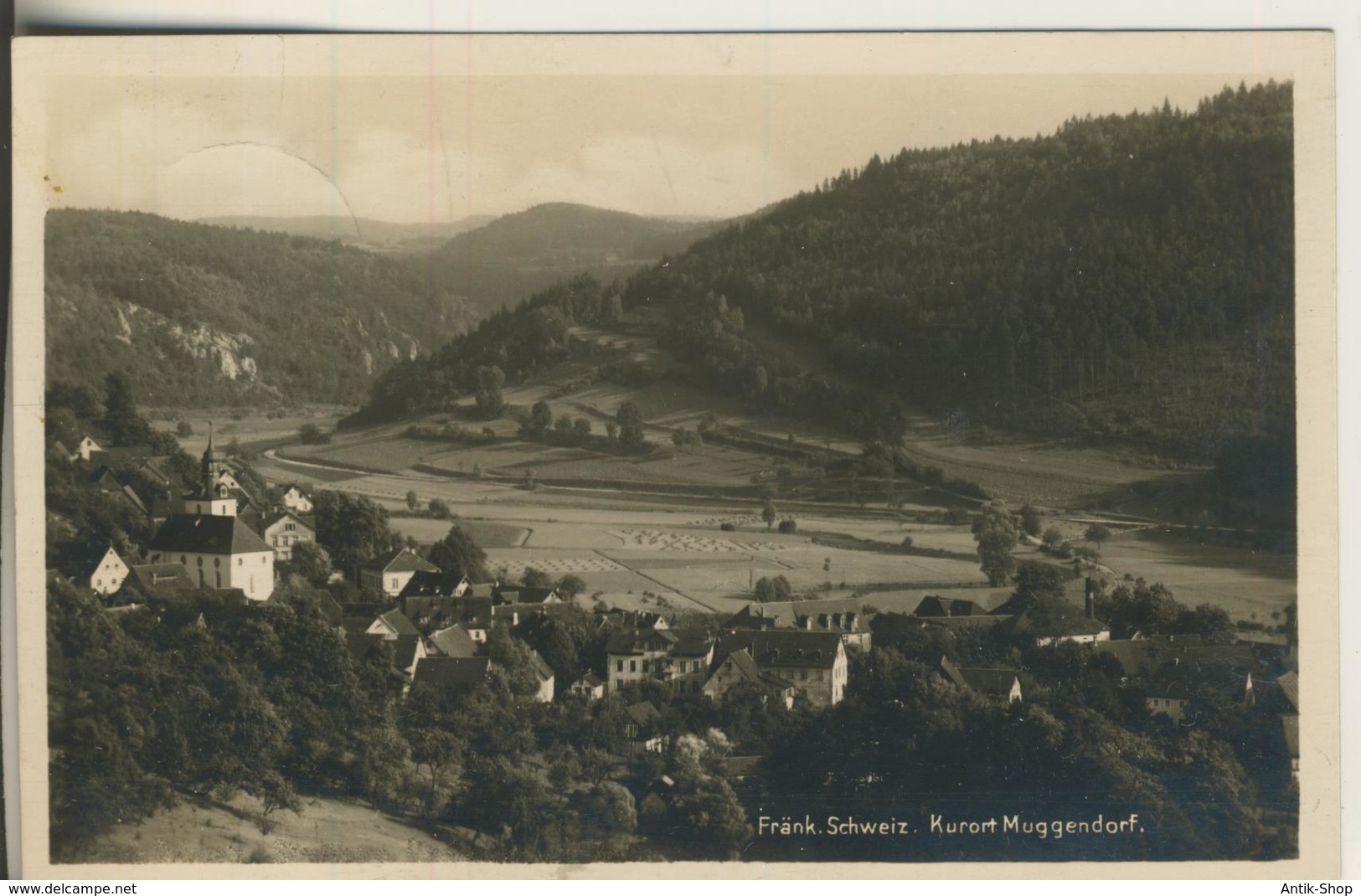Muggendorf V. 1932  Dorfansicht  (2189) - Forchheim