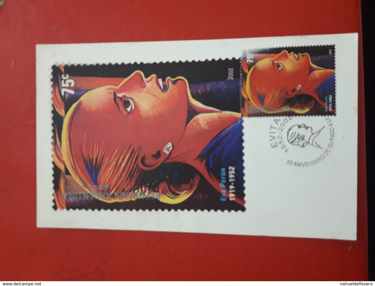 L'Argentine FDC Evita 2002 - FDC