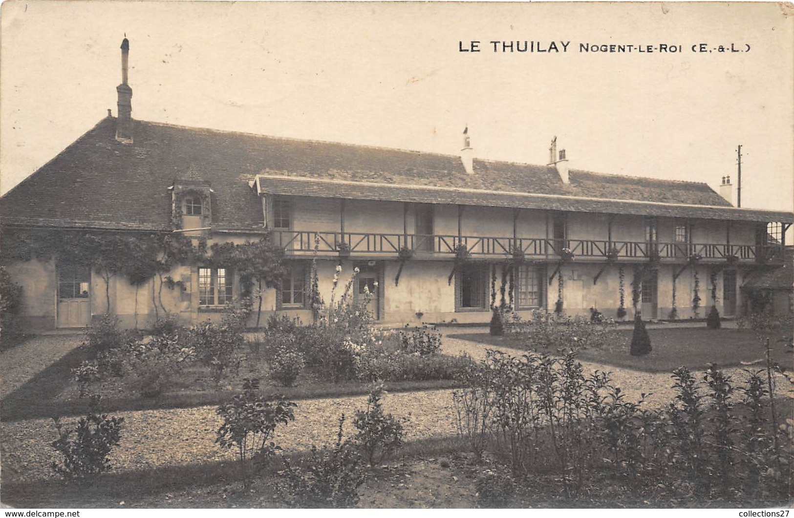 28-NOGENT-LE-ROI- LE THUILLAY CARTE-PHOTO - Nogent Le Roi