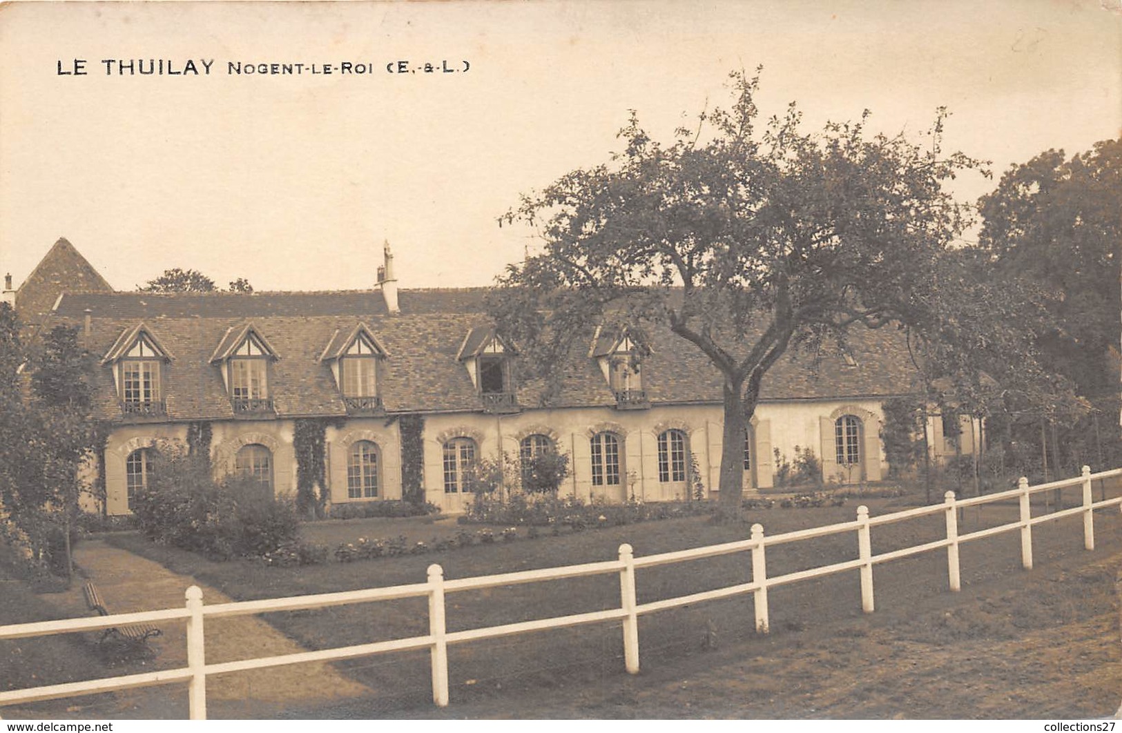 28-NOGENT-LE-ROI- LE THUILLAY CARTE-PHOTO - Nogent Le Roi