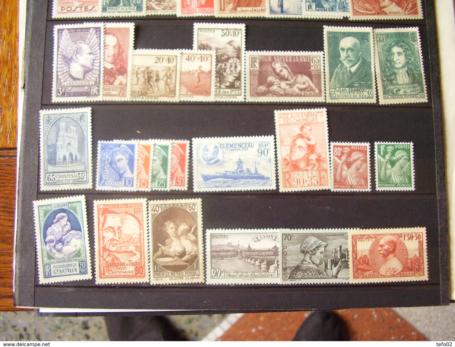 Francia. Resti Di Collezione MLH/MNH Dal 1910. 18 Foto - Collections