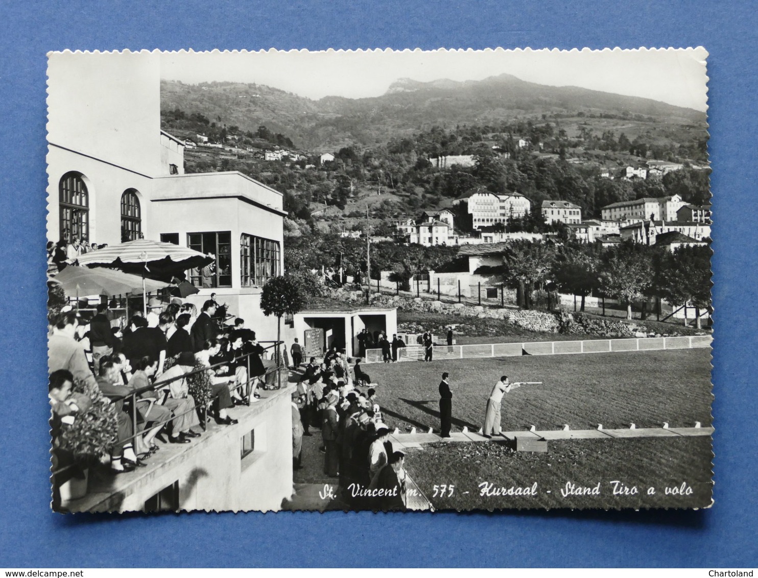 Cartolina St. Vincent - Kursaal - Stand Tiro A Volo - 1958 - Altri & Non Classificati