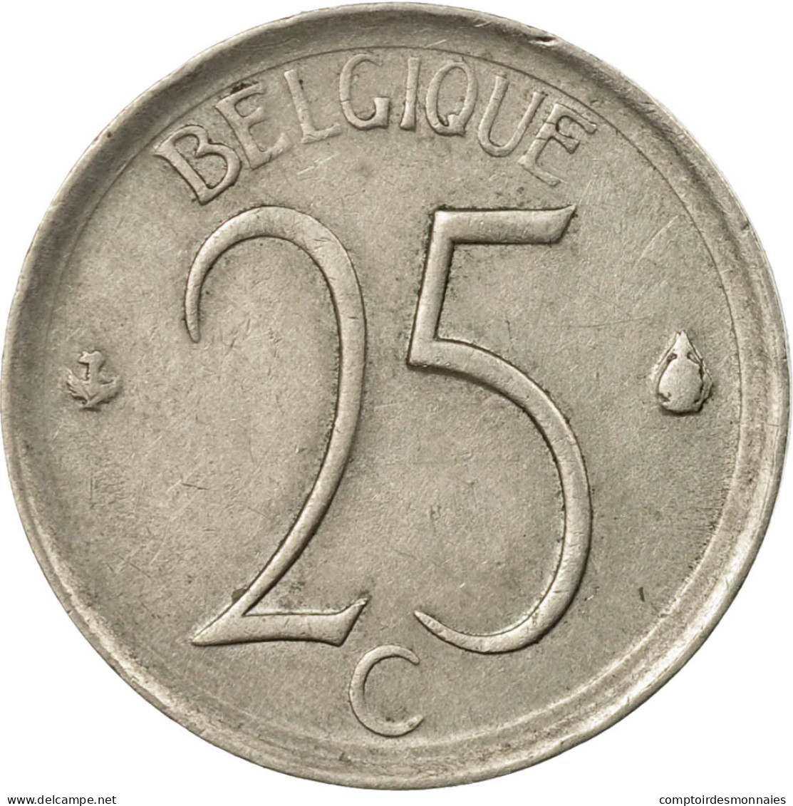 Monnaie, Belgique, 25 Centimes, 1964, Bruxelles, TTB, Copper-nickel, KM:153.2 - 25 Centimes