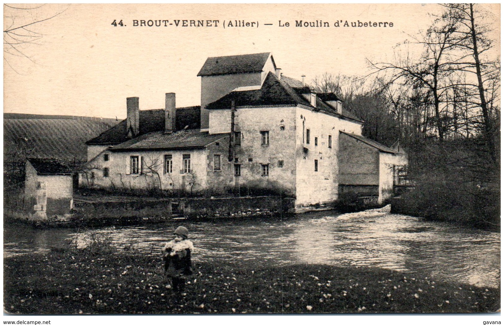 03 BROUT-VERNET - Le Moulin D'Aubeterre - Autres & Non Classés