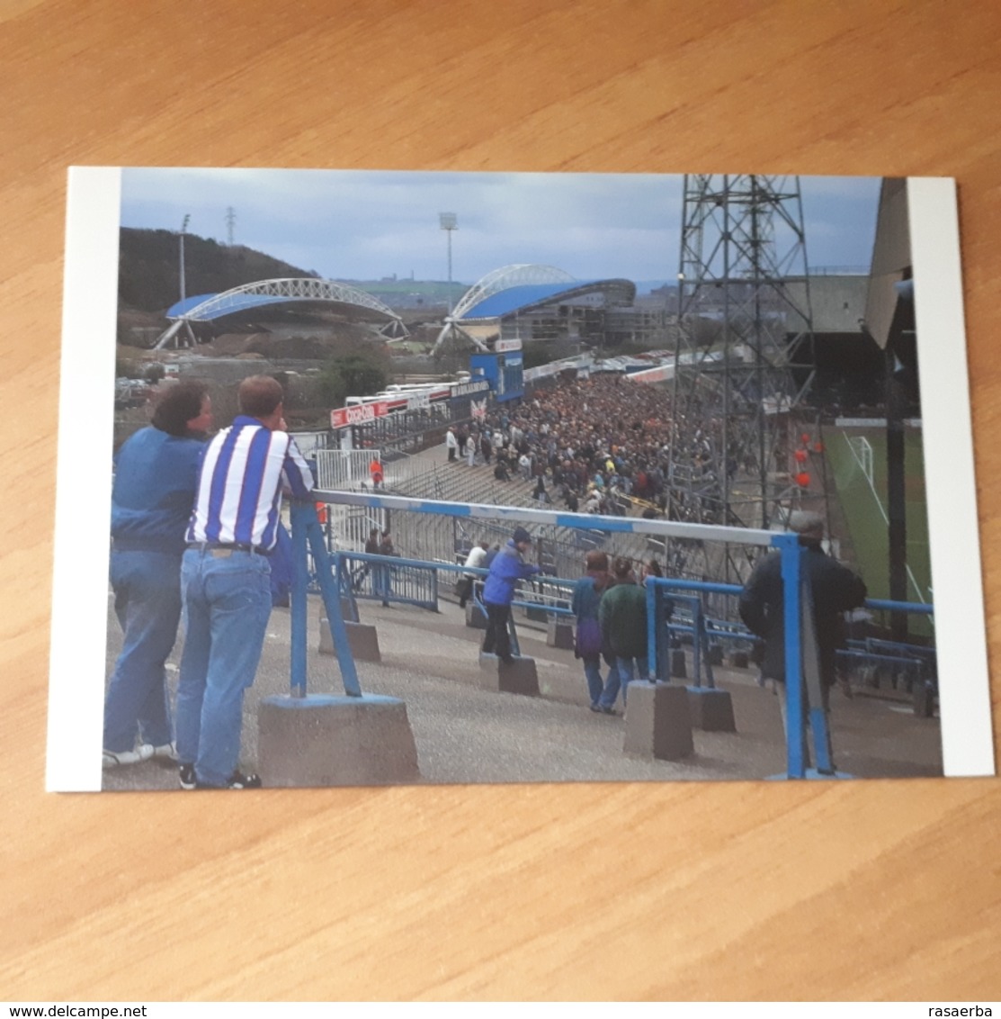 Huddersfield Old + New 1416 Cartolina Stadio Stadium Postcard Stadion CP Stade Estadio  (The Homes Of Football) - Calcio