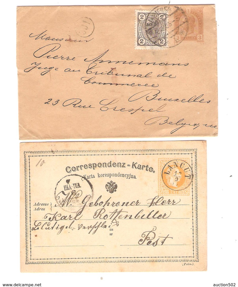 PR6057/ Österreich - Autriche  Alt Ganz.n.Belgien - In Stad - Ungarn - Autres & Non Classés