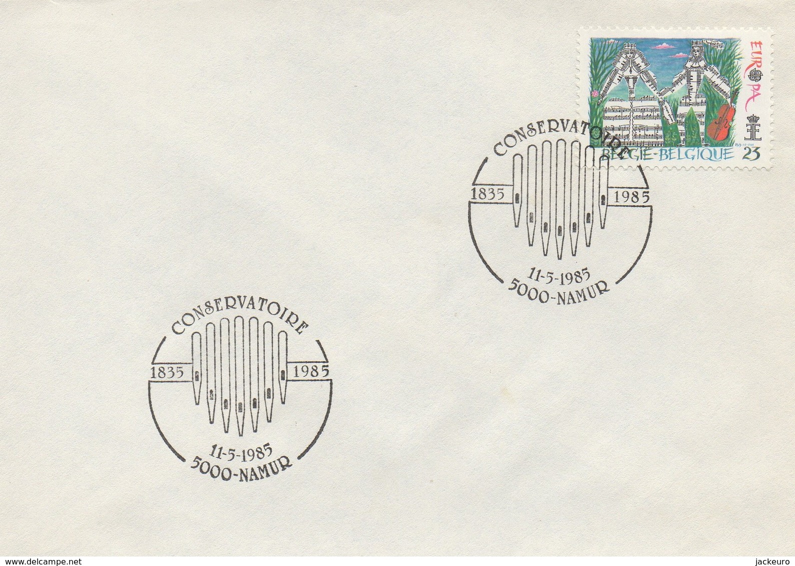 EU219  FDC 1985 EUROPA  Belgique TTB - 1985