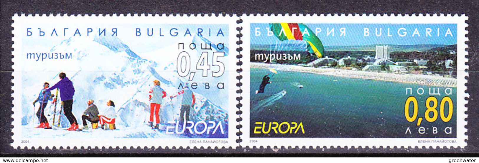 Europa Cept 2004 Bulgaria 2v ** Mnh (41153D) - 2004