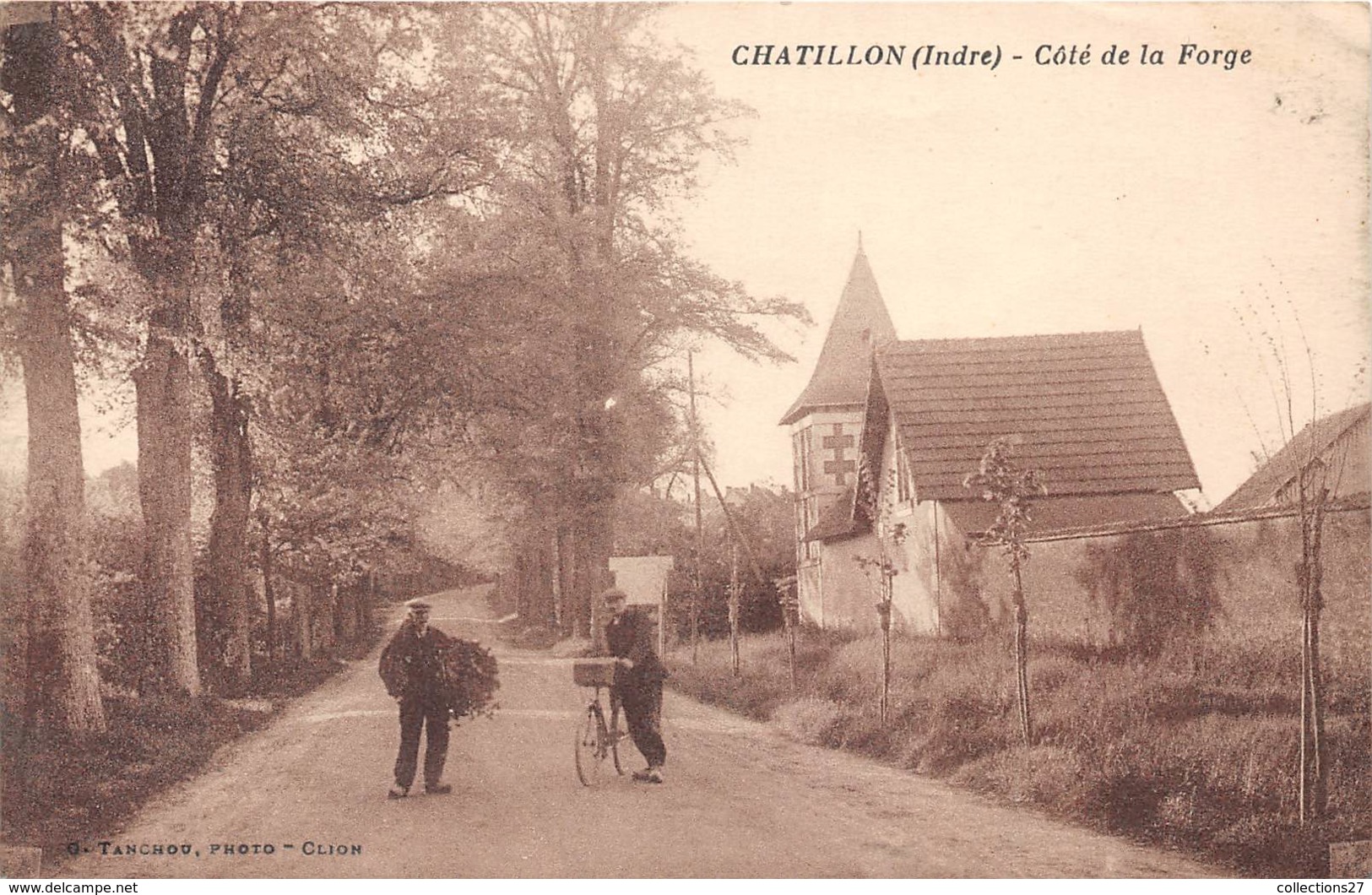 36-CHATILLON- CÔTE DE LA FORGE - Autres & Non Classés