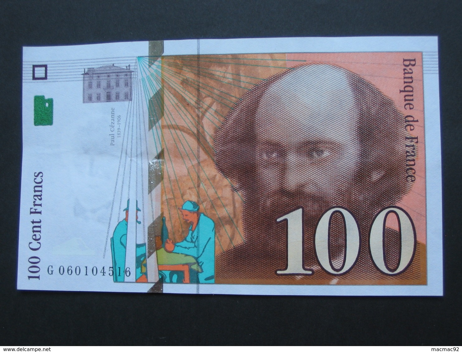 100 Francs Cézanne 1998  **** EN ACHAT IMMEDIAT ***** - 100 F 1997-1998 ''Cézanne''