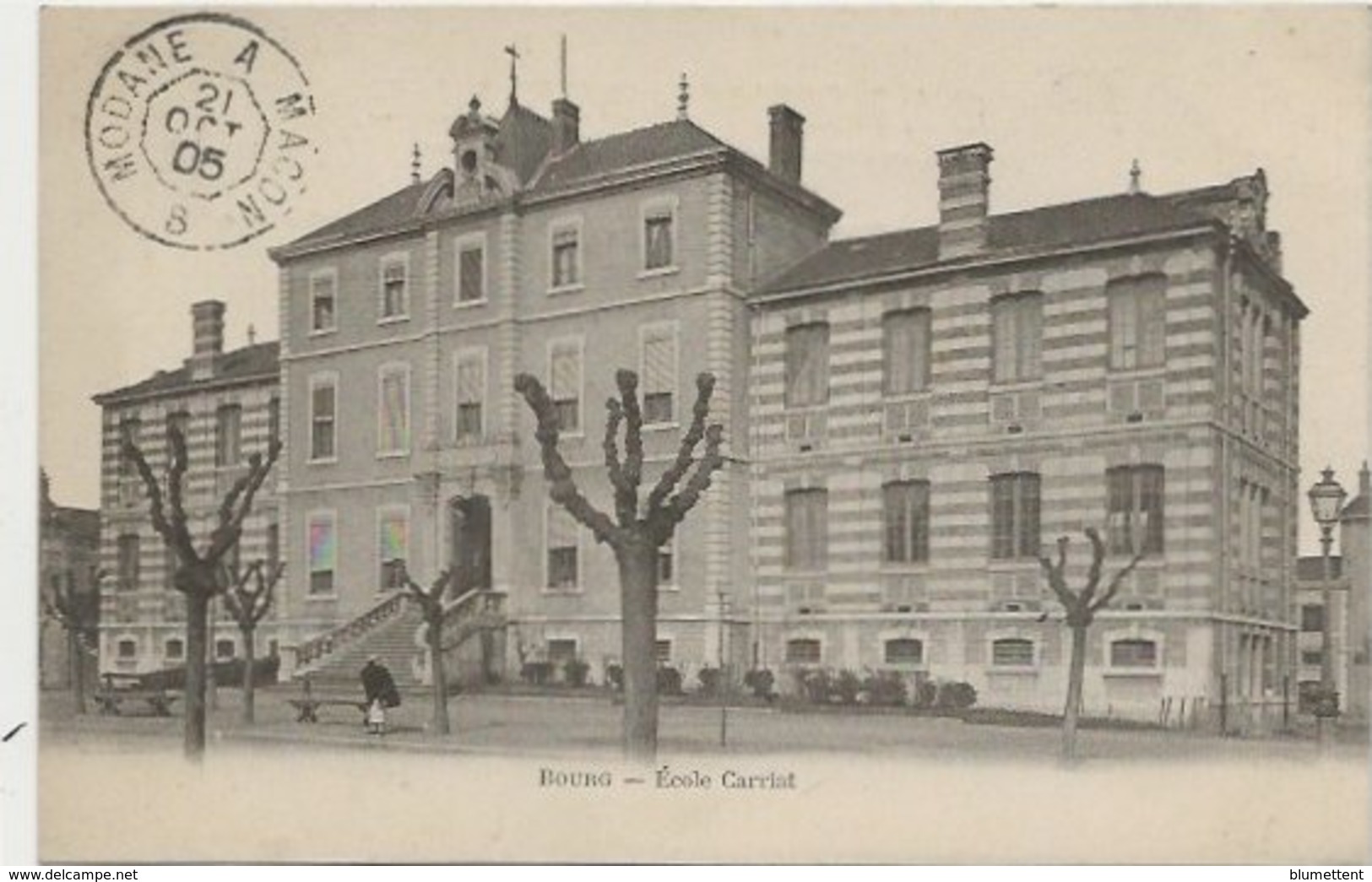 CPA Ecole Carriat BOURG 01 - Autres & Non Classés