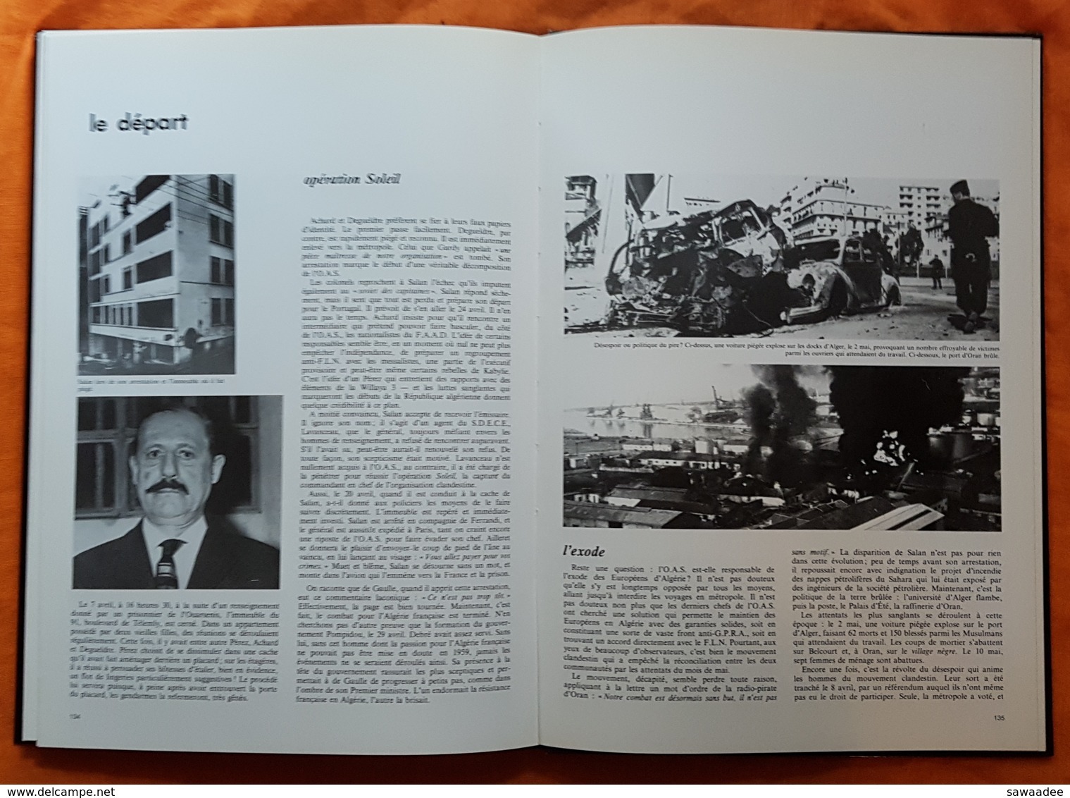 LIVRE - GUERRE D'ALGERIE - OAS - P. GAUCHON Et P. BUISSON - ED. J.P.N. - 1984 - NOMBREUX DOCUMENTS ET PHOTOS - 168 PAGES - French