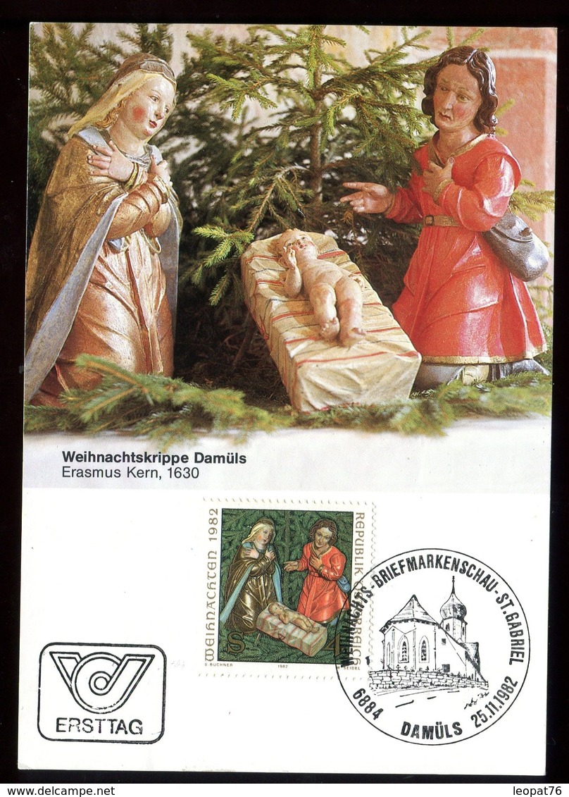 Autriche - Carte Maximum 1982 - Nativité - N24 - Cartoline Maximum