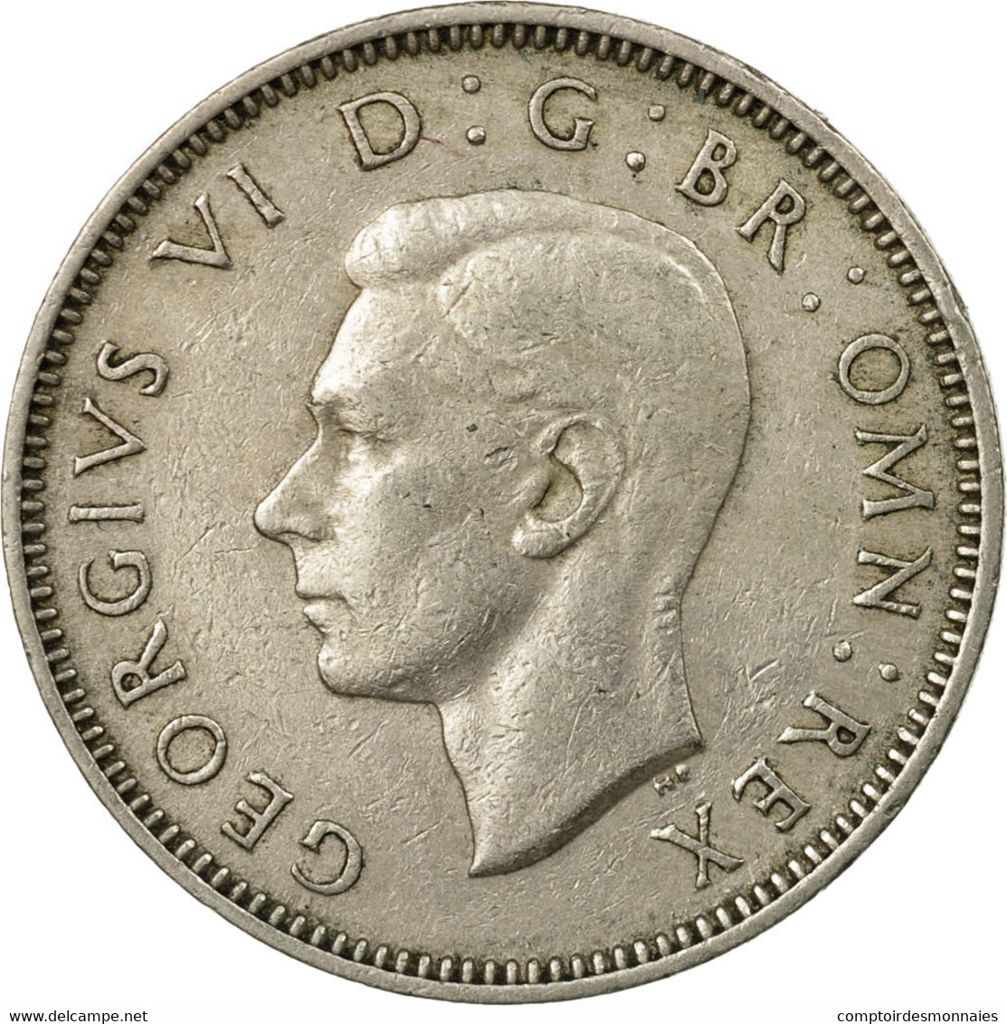 Monnaie, Grande-Bretagne, George VI, Shilling, 1951, TB+, Copper-nickel, KM:877 - I. 1 Shilling