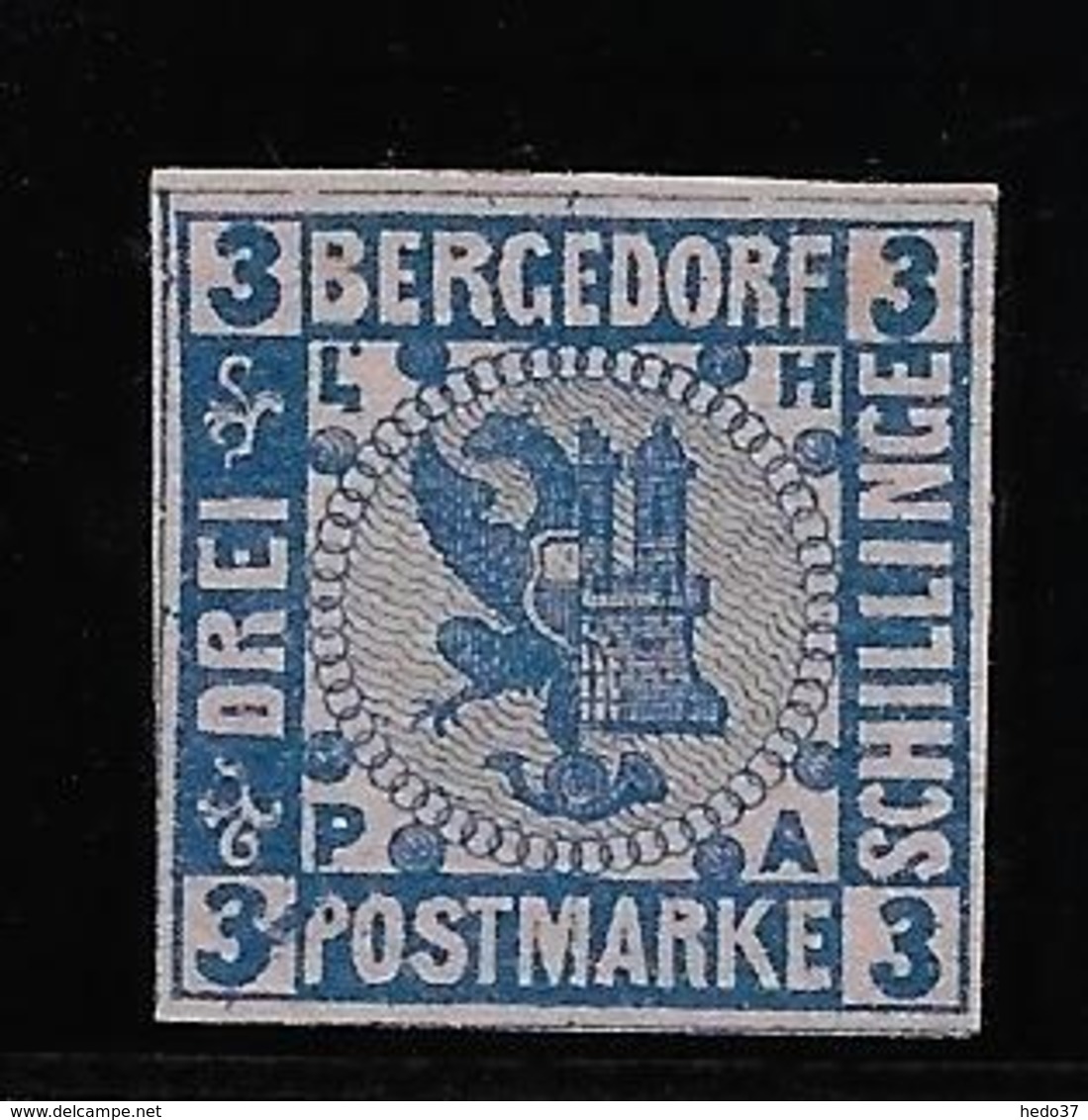 Allemagne Bergedorf N°6 - Neuf Sans Gomme - TB - Bergedorf