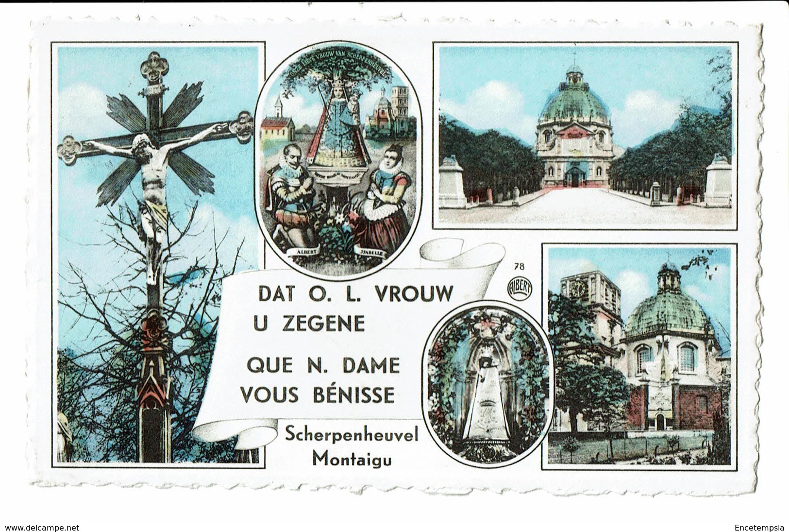 CPA - Carte Postale-BELGIQUE - Scherpenheuvel- Que N. Dame Vous Bénisse 1963- S3088 - Scherpenheuvel-Zichem