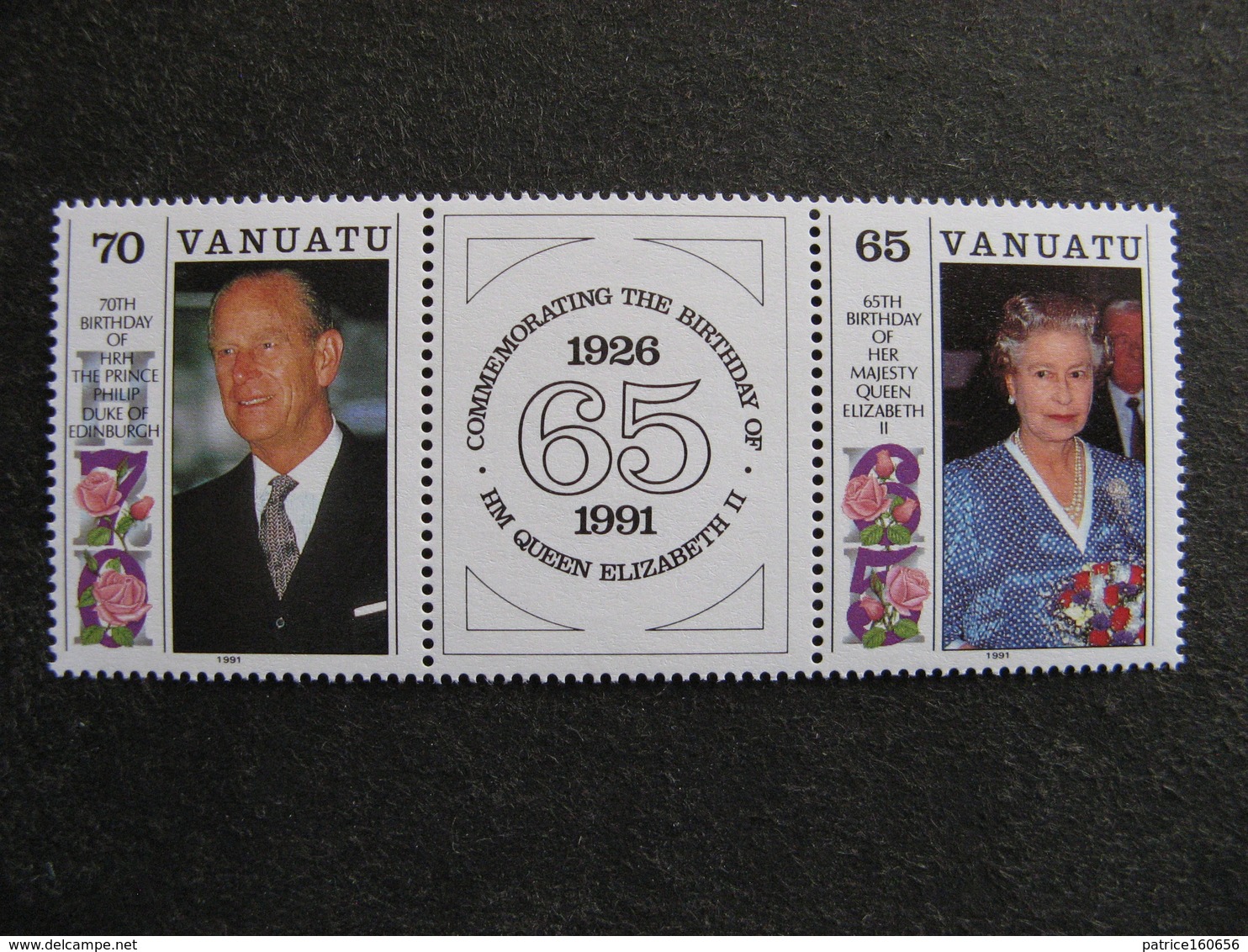 VANUATU: TB Paire N° 864 Et N° 865, Neufs XX. - Vanuatu (1980-...)