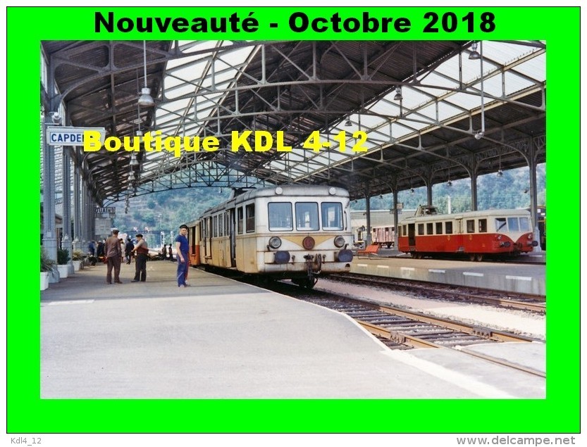 AL 532 - Autorail 150 CV N° X 5821 En Gare - CAPDENAC GARE - Aveyron - SNCF - Autres & Non Classés