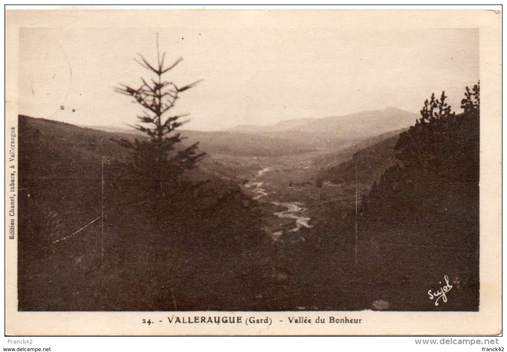 30. Valleraugue. Vallée Du Bonheur - Valleraugue