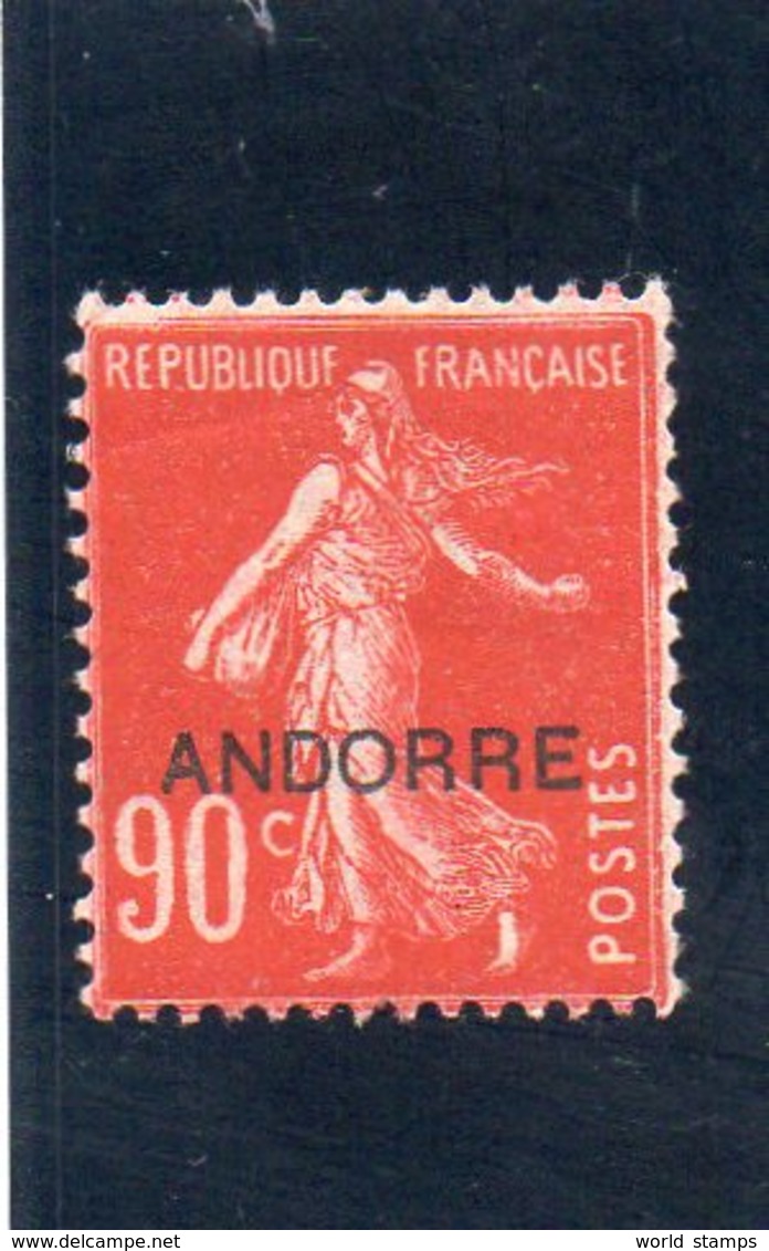 ANDORRE FR. 1931 * - Nuovi