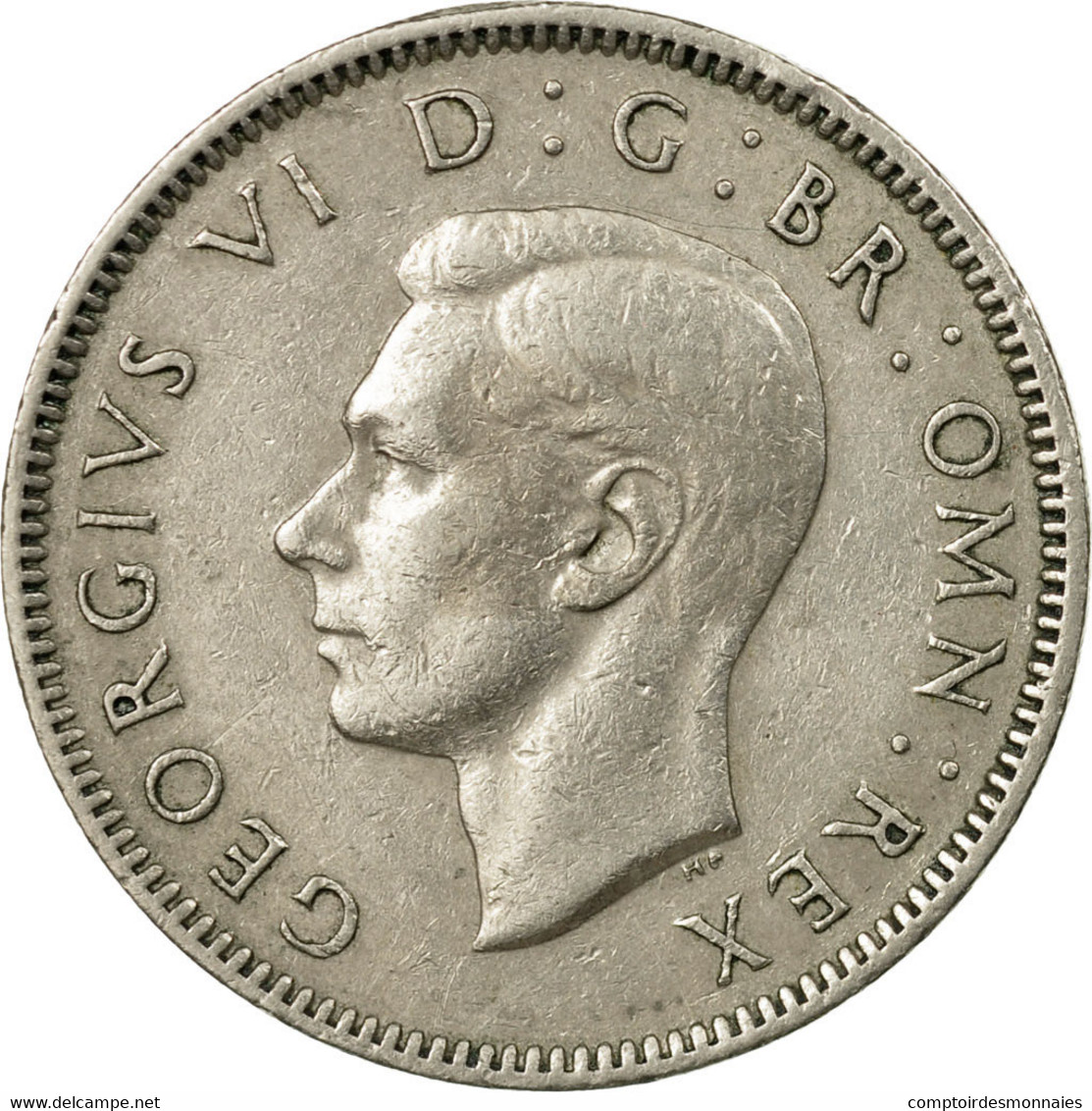 Monnaie, Grande-Bretagne, George VI, Shilling, 1948, TB+, Copper-nickel, KM:863 - I. 1 Shilling