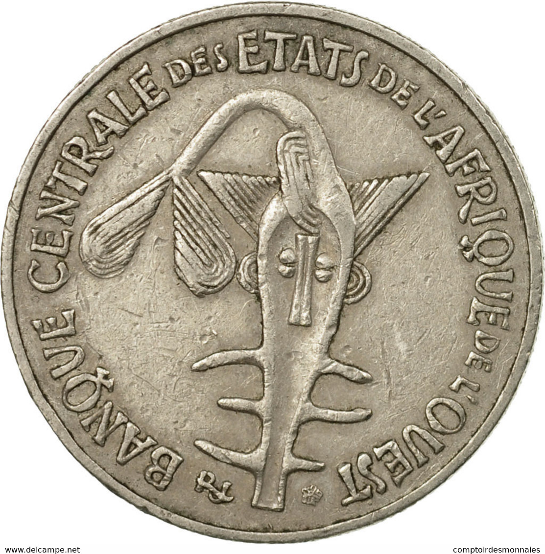 Monnaie, West African States, 50 Francs, 1984, Paris, TB+, Copper-nickel, KM:6 - Côte-d'Ivoire