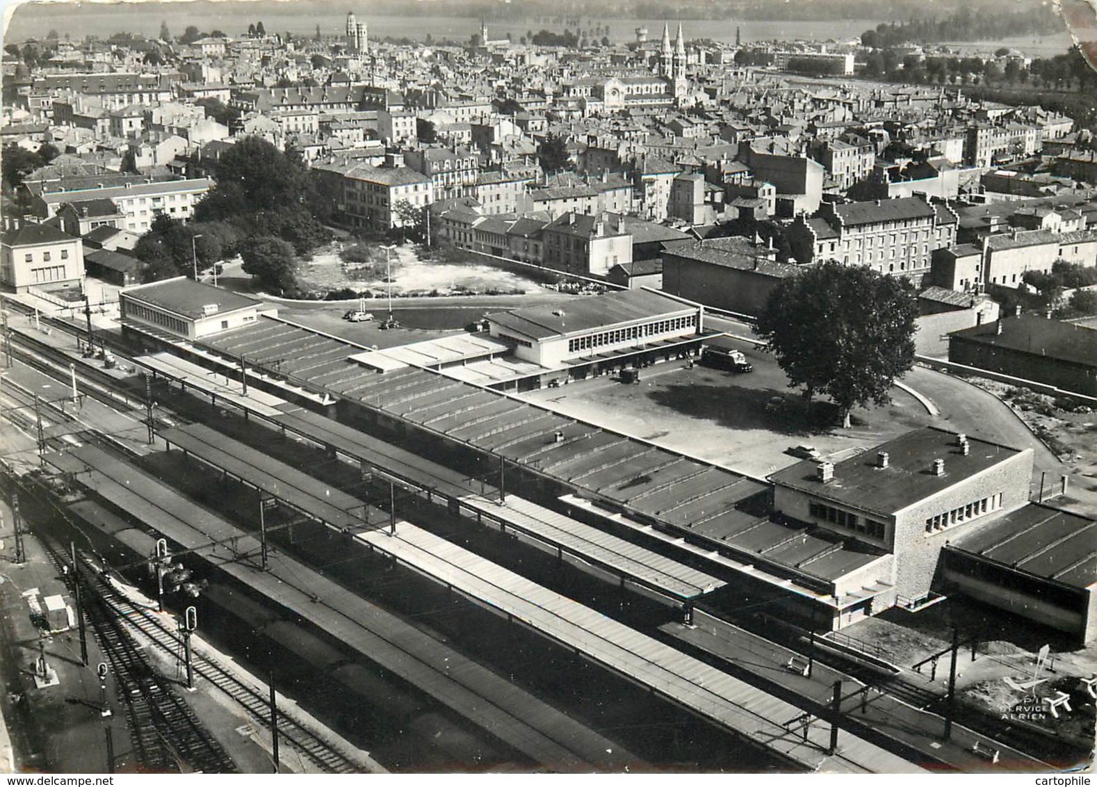 71 - MACON - La Gare - Cpsm 10x15 - Macon