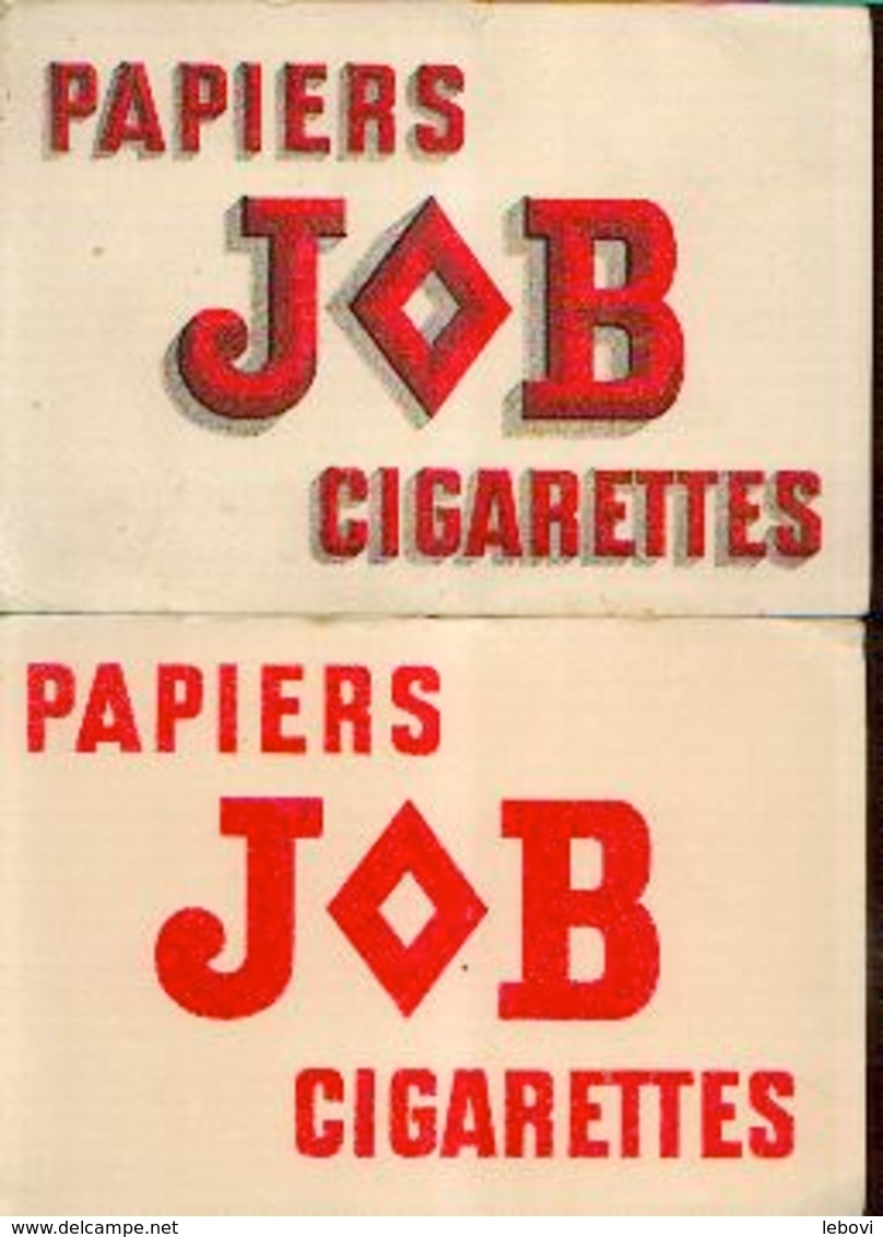 « Papiers JOB Cigarettes» - Lot De 2 Buvards Différents - Autres & Non Classés