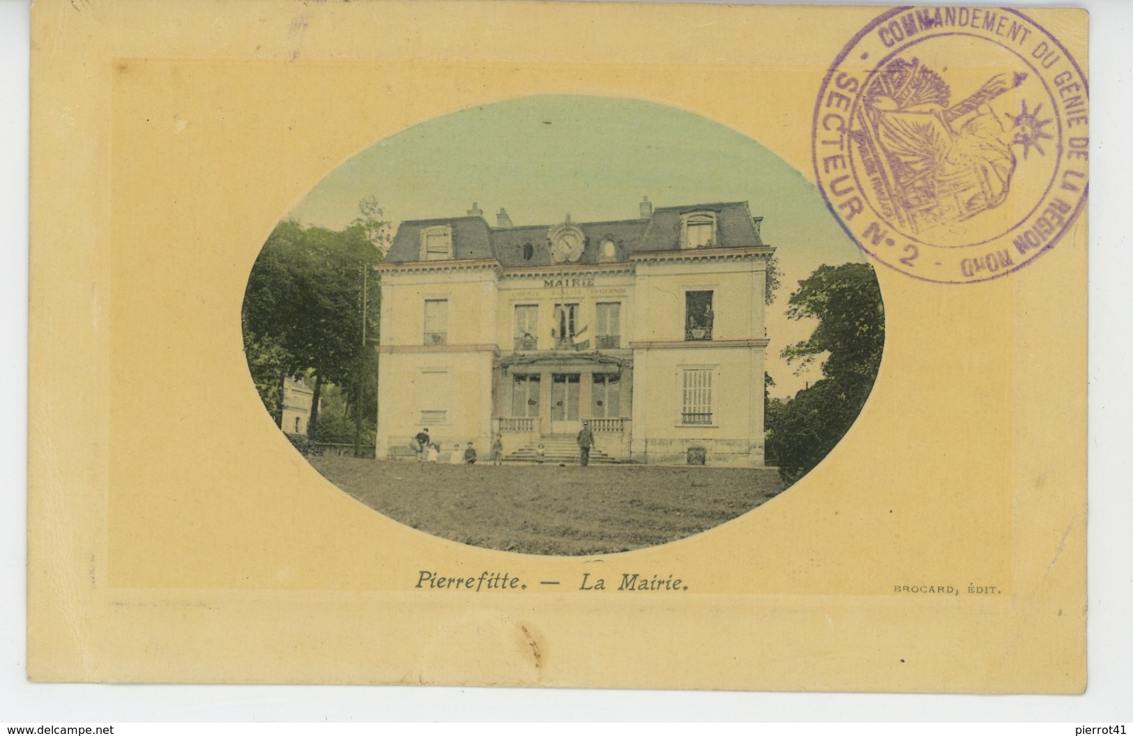 PIERREFITTE SUR SEINE - La Mairie (cachet Militaire  ) - Pierrefitte Sur Seine