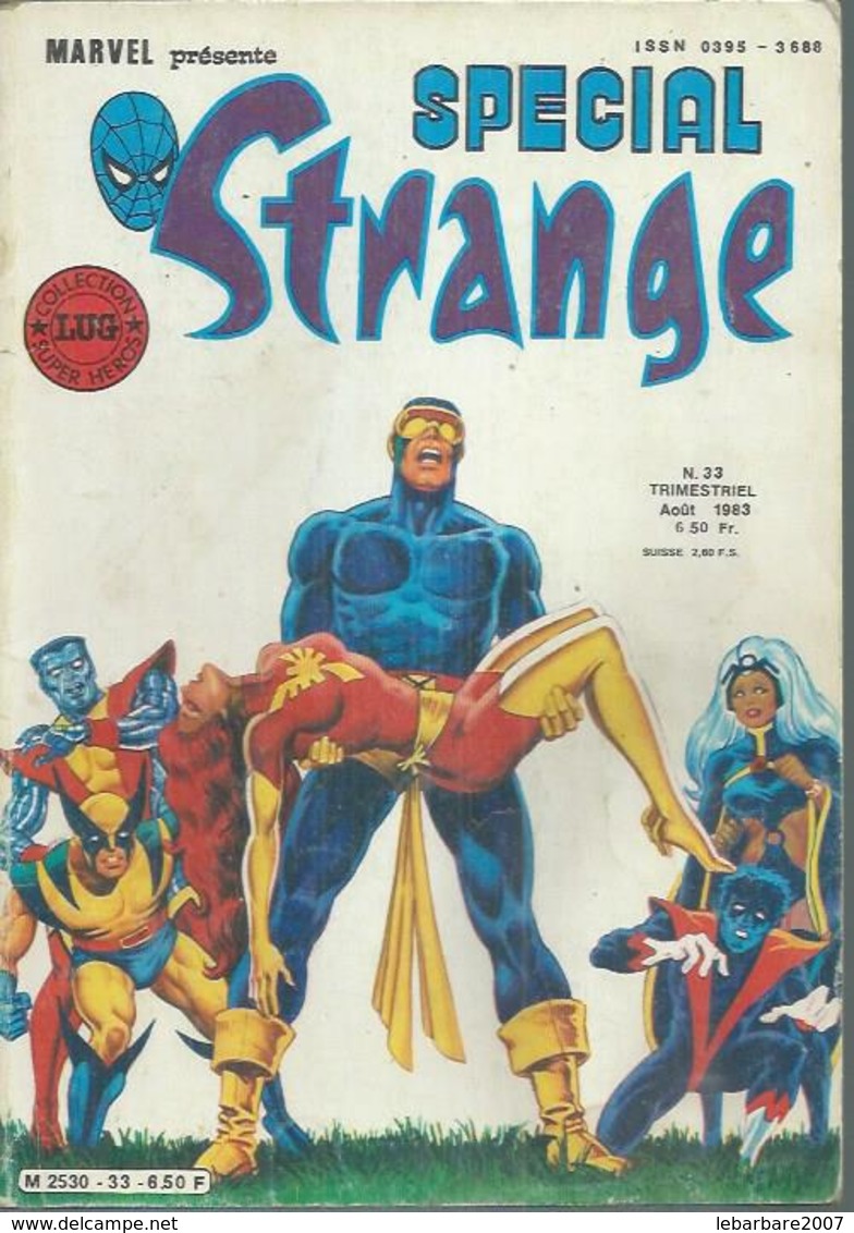 SPECIAL STRANGE  N° 33  -   LUG  1983 - Strange