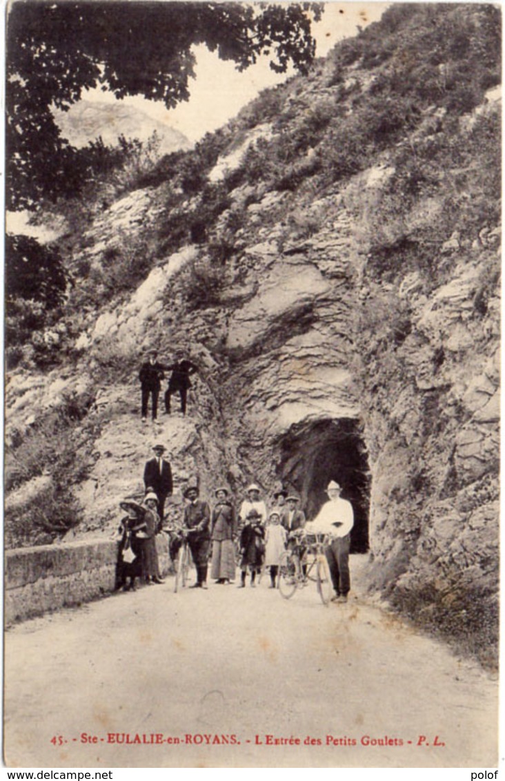 SAINTE EULALIE EN ROYANS - L' Entrée Des Petits Goulets (2799 ASO) - Autres & Non Classés