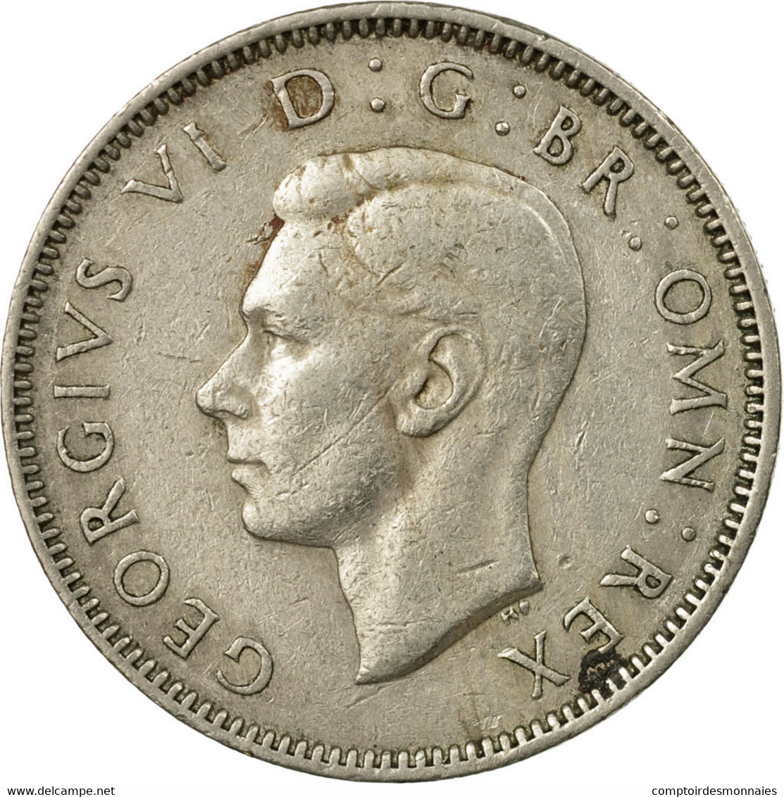 Monnaie, Grande-Bretagne, George VI, Shilling, 1948, TB+, Copper-nickel, KM:864 - I. 1 Shilling