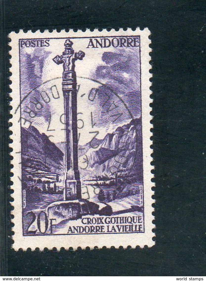 ANDORRE FR. 1955 O - Used Stamps