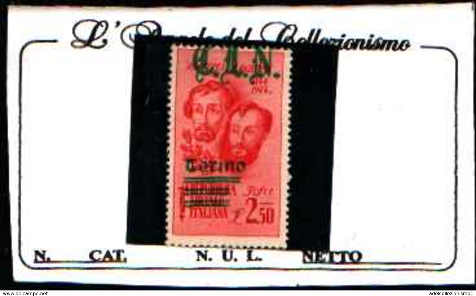 73211) Italia 1945 - Emissione Locale C.L.N Torino - Fratelli Bandiera-MLH* - Local And Autonomous Issues