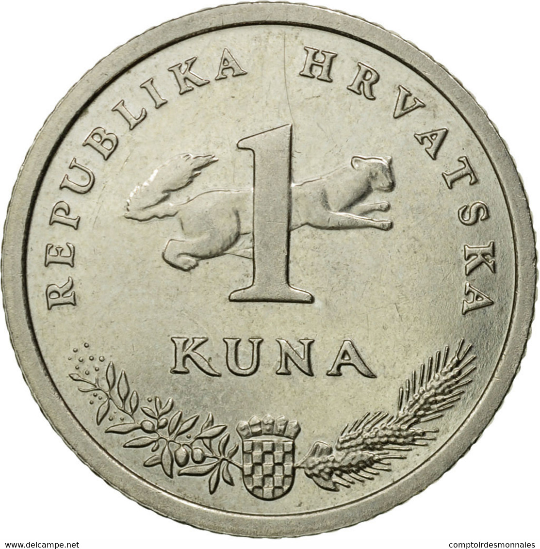 Monnaie, Croatie, Kuna, 2009, TTB, Copper-Nickel-Zinc, KM:9.1 - Croatia