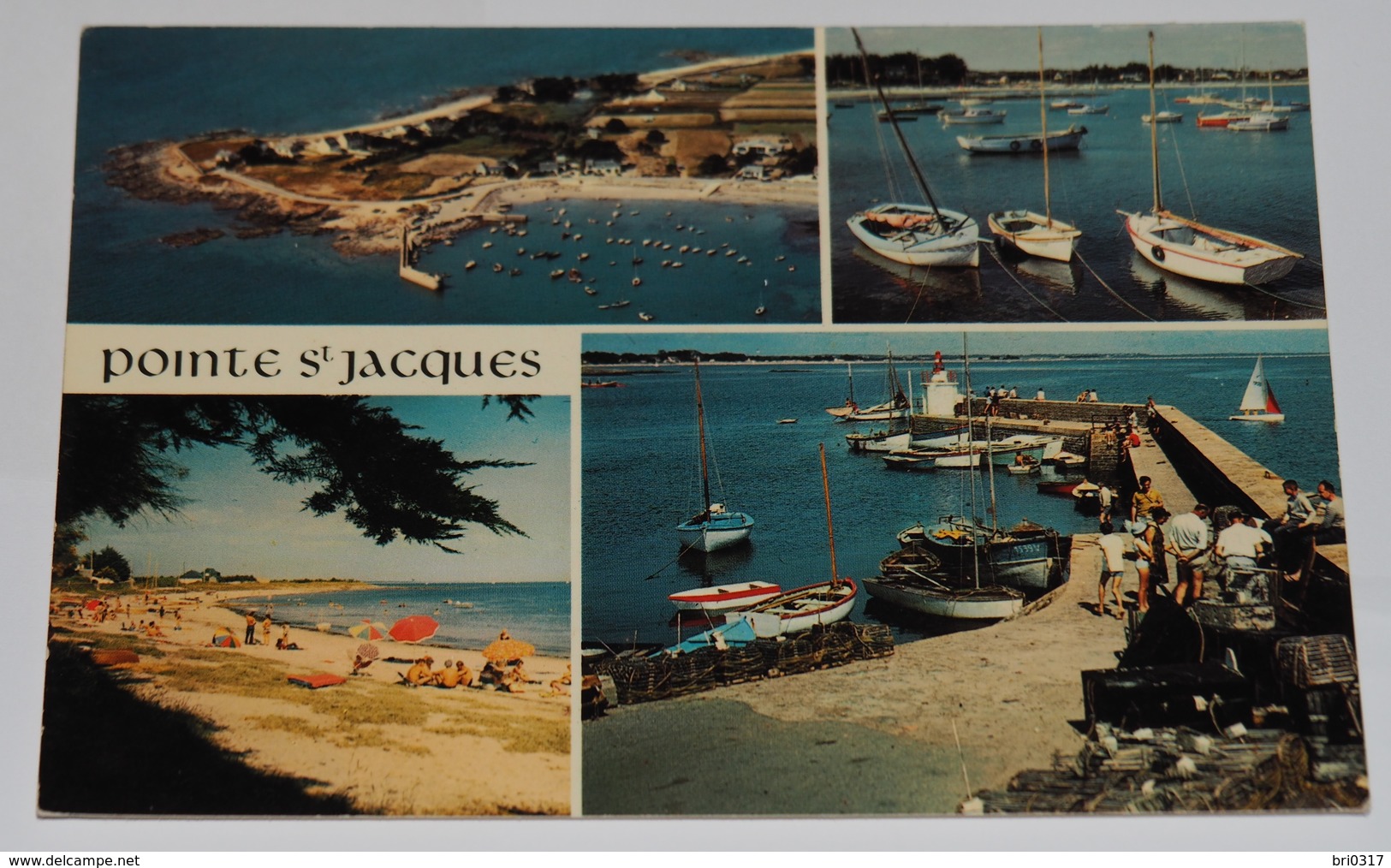 Pointe Saint Jacques En Sarzeau - 56 -  Port; Plage; Jetée. Presqu'île De Rhuys. - Autres & Non Classés