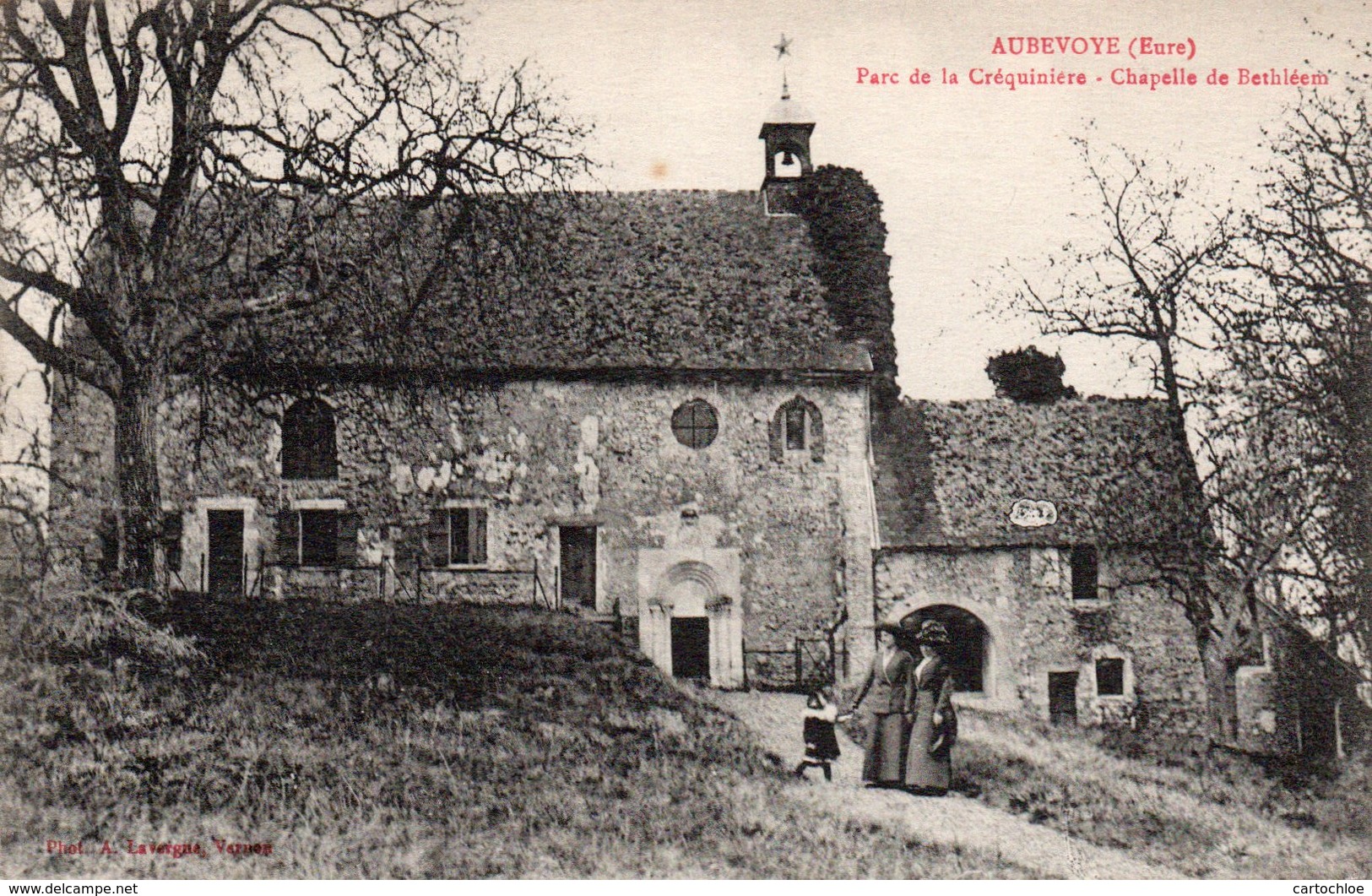 AUBEVOYE-parc De La Crequiniere, Chapelle De Bethléem - Aubevoye